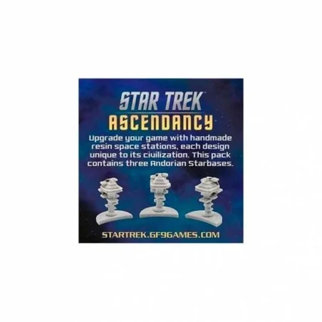 Star Trek: Ascendancy - Andorians Starbases (Inglés)