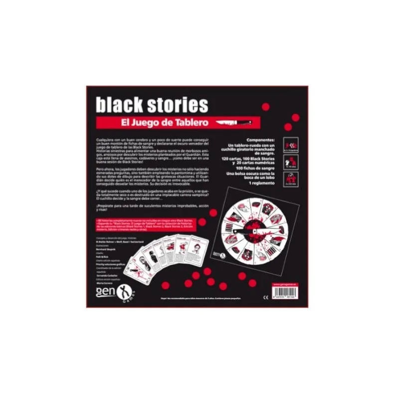 Comprar Black Stories Juego de Tablero barato al mejor precio 31,45 € 
