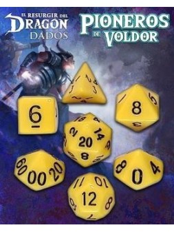 Dados Pioneros de Voldor: Amarillo Vernamin de Nosolorol en Dados | La Cueva Roja