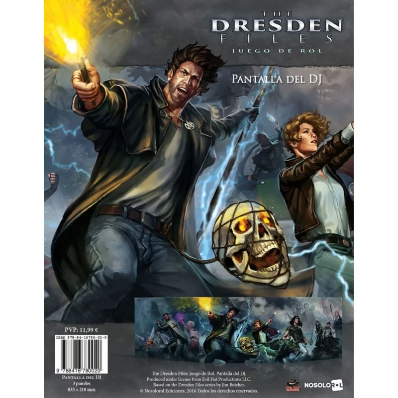 Comprar The Dresden Files: Pantalla del DJ barato al mejor precio 11,3