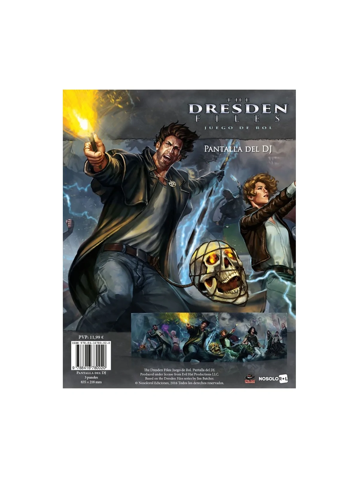 Comprar The Dresden Files: Pantalla del DJ barato al mejor precio 11,3