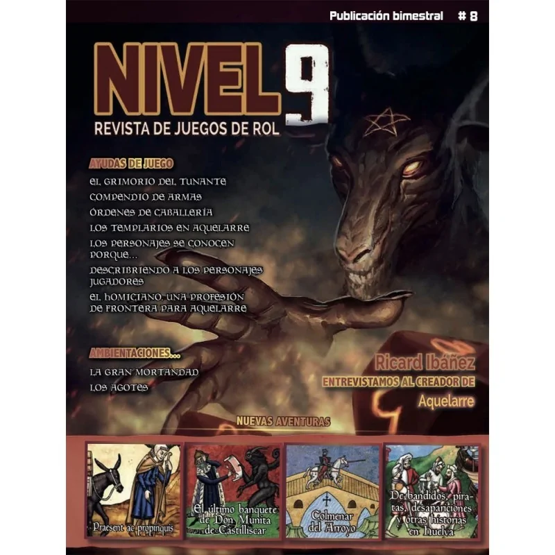 Comprar Revista Nivel 9 8 Especial Aquelarre barato al mejor precio 8,