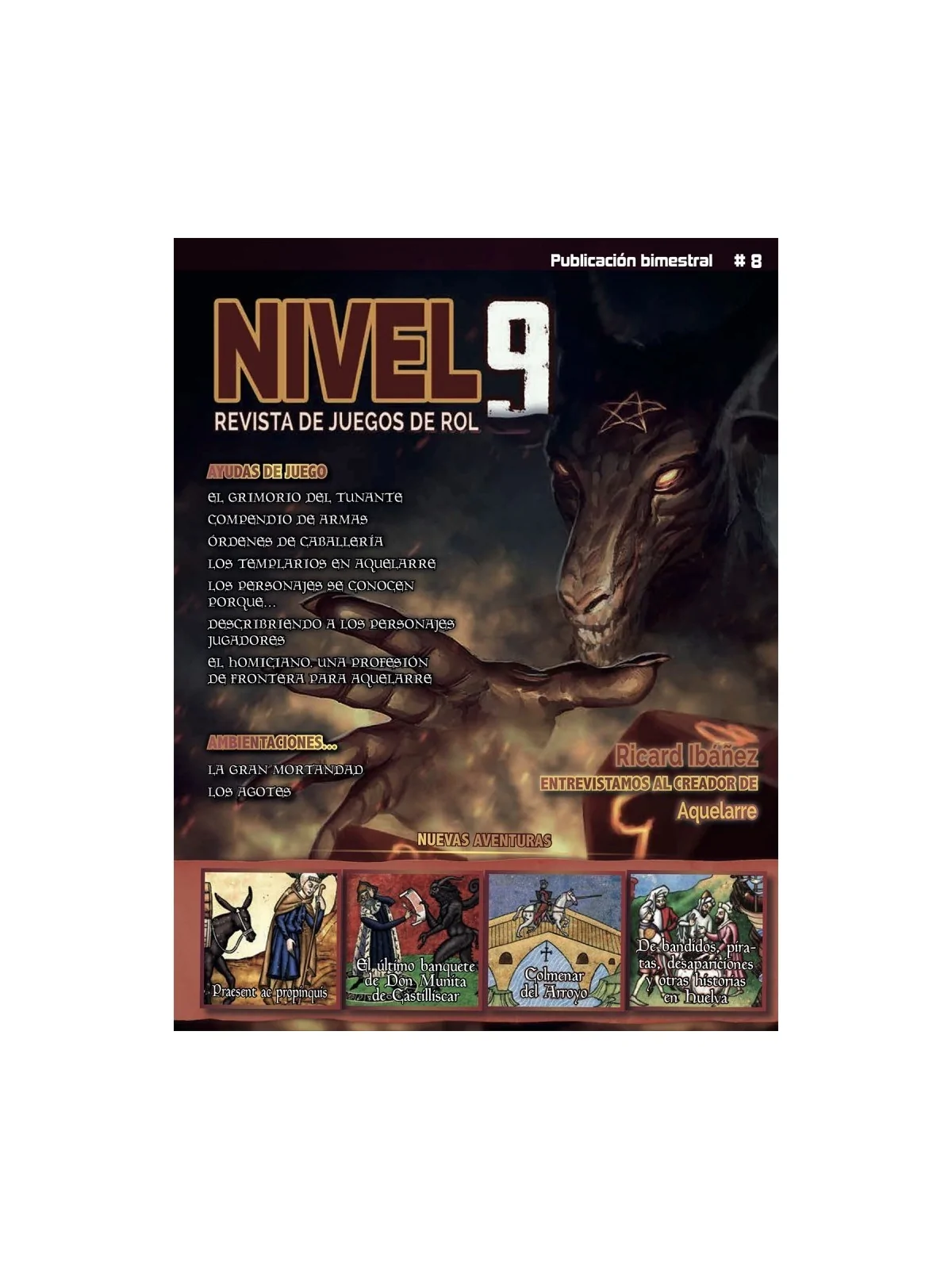 Comprar Revista Nivel 9 8 Especial Aquelarre barato al mejor precio 8,