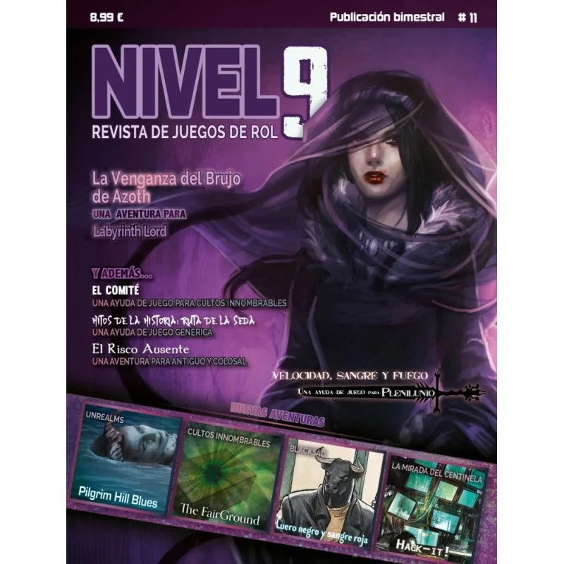 Comprar Revista Nivel 9 11 barato al mejor precio 8,54 € de Nosolorol