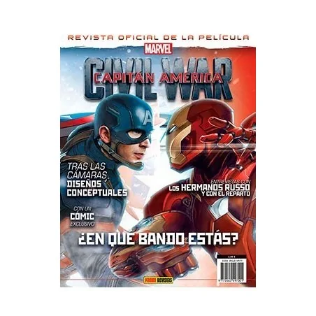 Comprar Civil War Capitán América 01 (Revista Oficial de la Película) 