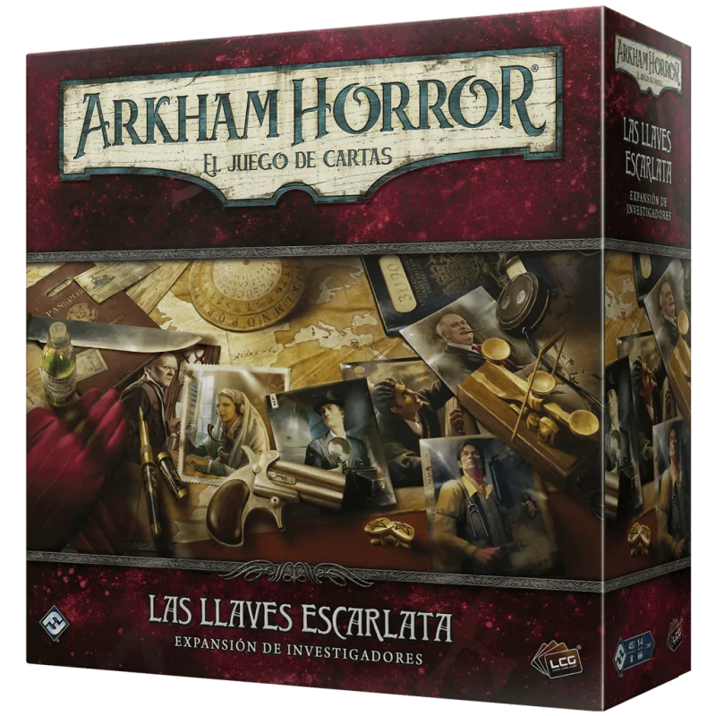 Comprar Arkham Horror LCG: Las Llaves Escarlata Exp. Investigadores ba