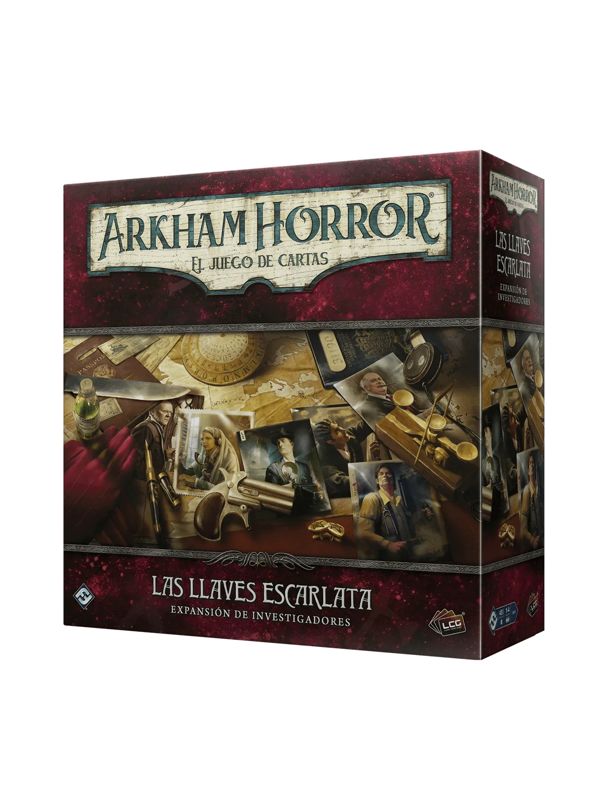 Comprar Arkham Horror LCG: Las Llaves Escarlata Exp. Investigadores ba