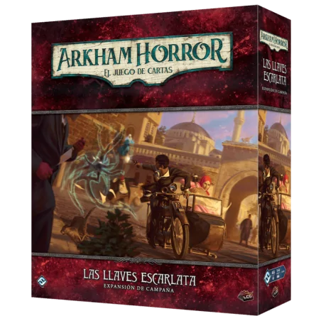 Comprar Arkham Horror LCG: Las Llaves Escarlata Exp. Campaña barato al