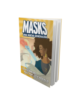 Masks: Colección del Halcyon City Herald de Cursed Ink en Juegos de Rol | La Cueva Roja
