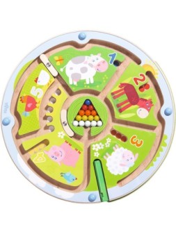 Juego Magnético: El Laberinto de los Números de Haba en Juegos de Tablero | La Cueva Roja