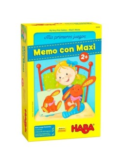 Mis Primeros Juegos: Memo con Maxi de Haba en Juegos de Tablero | La Cueva Roja