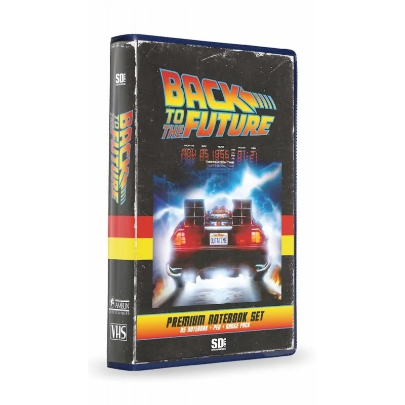 Comprar Regreso al Futuro VHS (Libreta, Chapas y Boligrafos) barato al