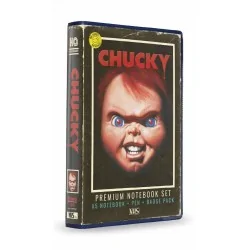 Chucky VHS (Libreta, Chapas...