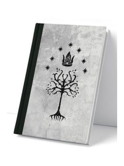 Libreta Premium Blanca Árbol Blanco Gondor El Señor de los Anillos de SD GAMES en Papelería | La Cueva Roja