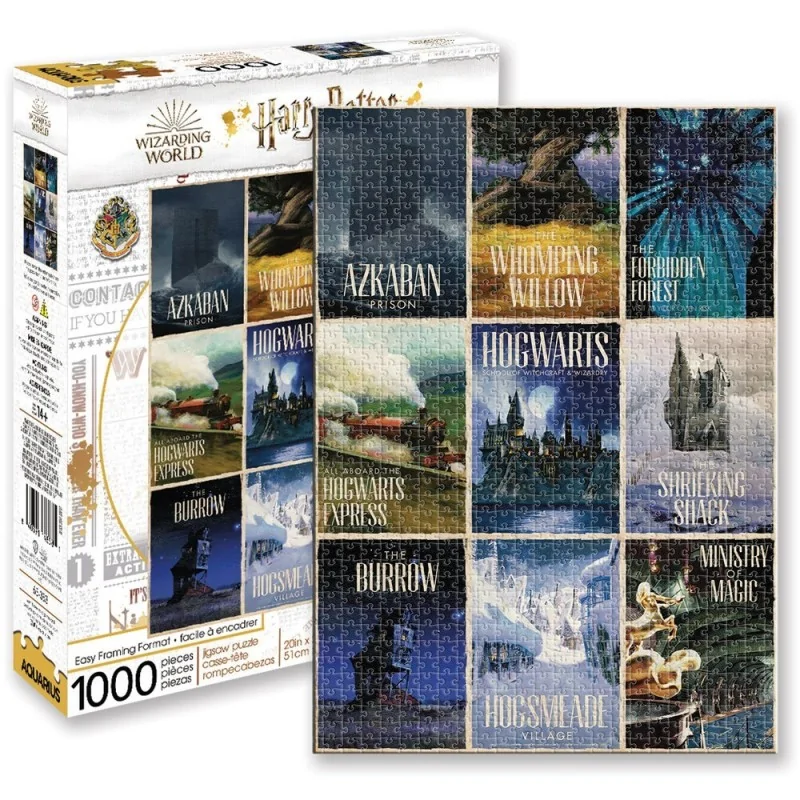 Comprar Puzzle de 1000 Piezas Harry Potter Posters de Viajes barato al
