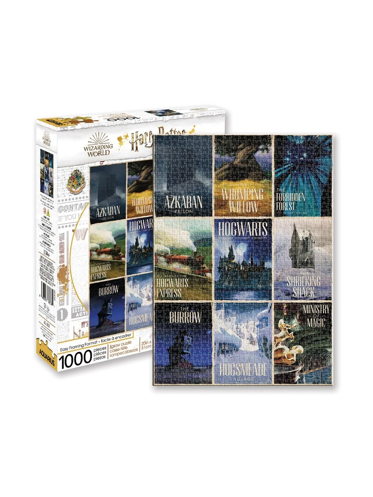 Comprar Puzzle de 1000 Piezas Harry Potter Posters de Viajes barato al