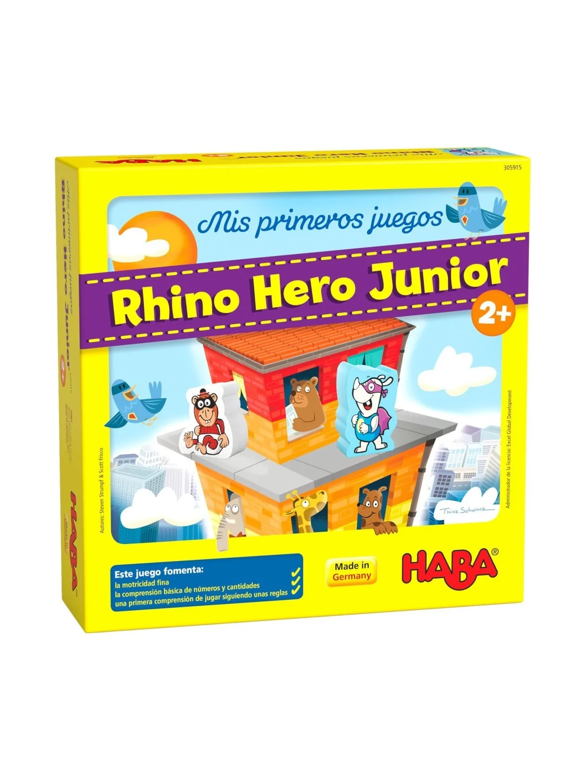 Comprar Mis Primeros Juegos: Rhino Hero Junior barato al mejor precio 