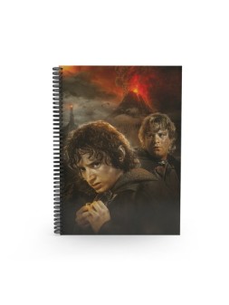 Libreta Efecto 3D Frodo y Sam El Señor de los Anillos de SD GAMES en Papelería | La Cueva Roja