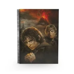 Compra Libreta Efecto 3D Frodo y Sam El Señor de los Anillos de SD GAM