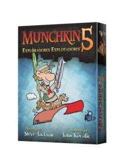 Munchkin 5: Exploradores Explotadores de Edge en Juegos de Cartas | La Cueva Roja