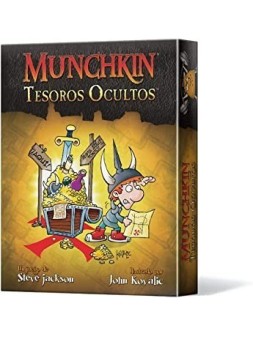 Munchkin: Tesoros Ocultos de Edge en Juegos de Cartas | La Cueva Roja