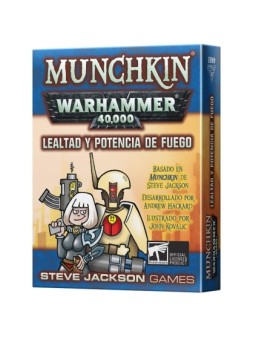 Munchkin Warkhammer 40.000: Lealtad y Potencia de Fuego de Edge en Juegos de Cartas | La Cueva Roja