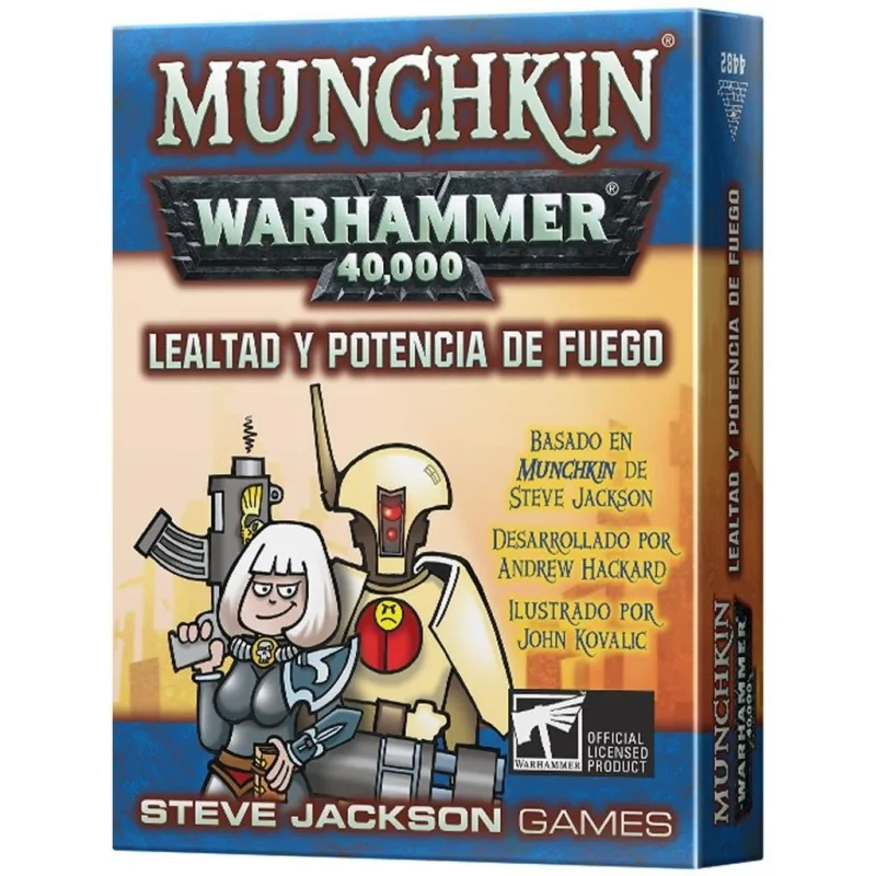 Comprar Munchkin Warkhammer 40.000: Lealtad y Potencia de Fuego barato