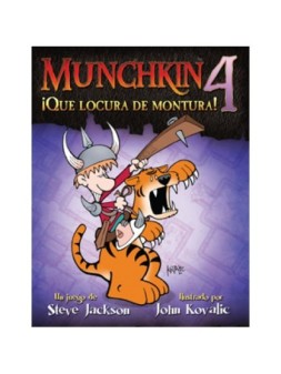 Munchkin 4: ¡Que Locura de Montura! de Edge en Juegos de Cartas | La Cueva Roja