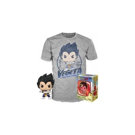 Comprar Funko Pop & Tee Dragon Ball Z Vegeta - Funko + Camiseta barato