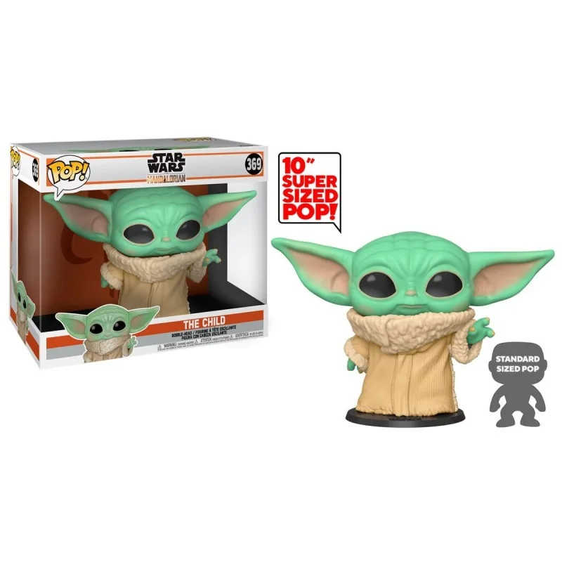 Comprar Figura POP Star Wars Mandalorian Yoda The Child 25cm (369) bar