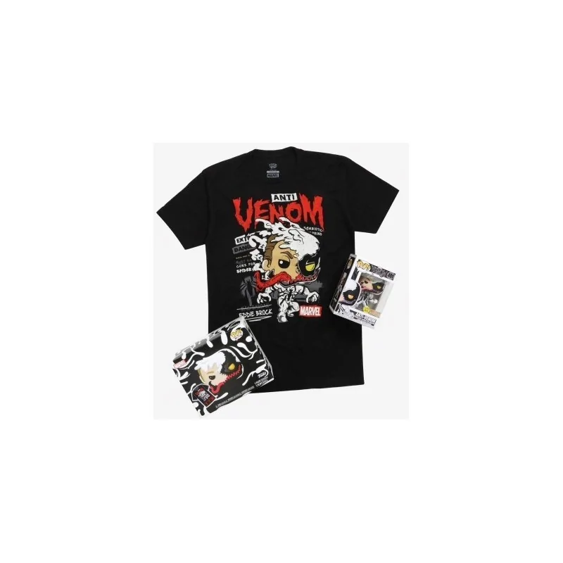 Comprar Funko Pop & Tee Anti Venom - Funko + Camiseta barato al mejor 