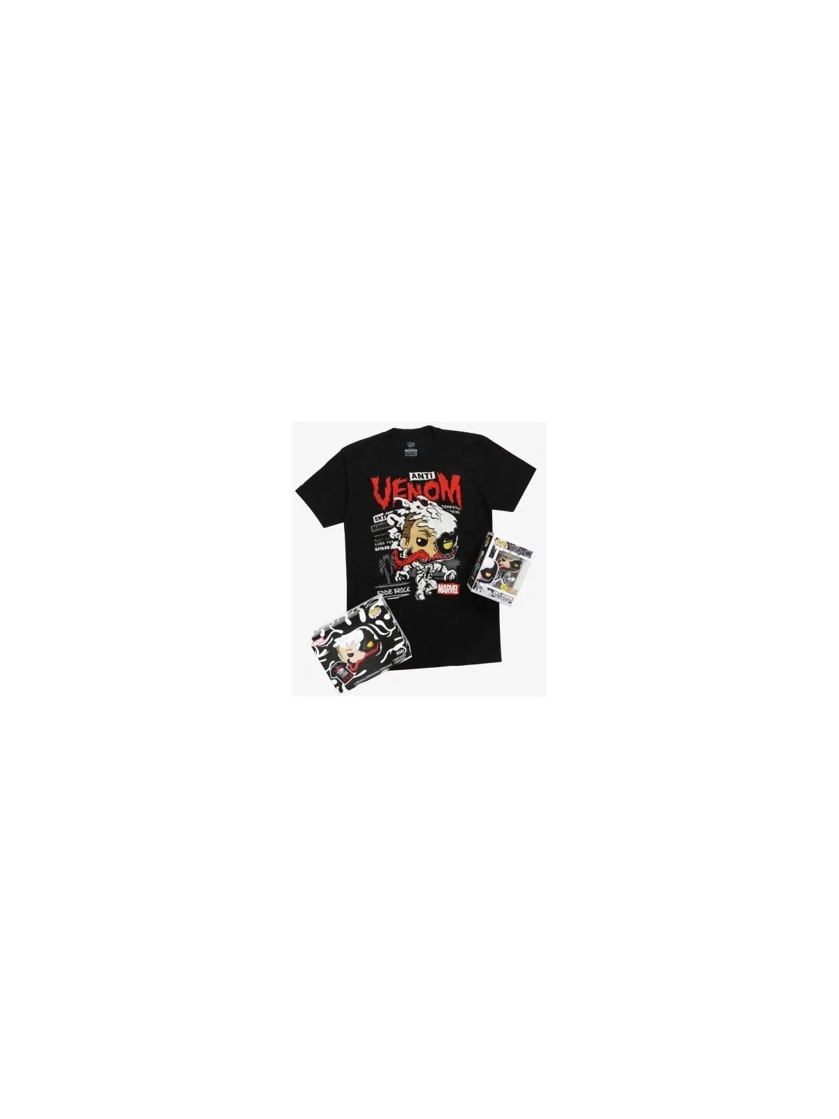 Comprar Funko Pop & Tee Anti Venom - Funko + Camiseta barato al mejor 