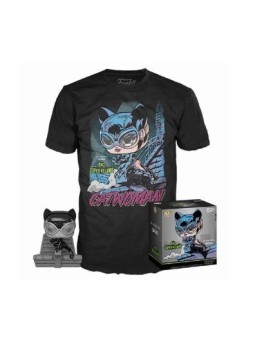 Funko Pop & Tee Catwoman - Funko + Camiseta de Funko en Funko Pop | La Cueva Roja