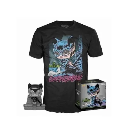 Comprar Funko Pop & Tee Catwoman - Funko + Camiseta barato al mejor pr