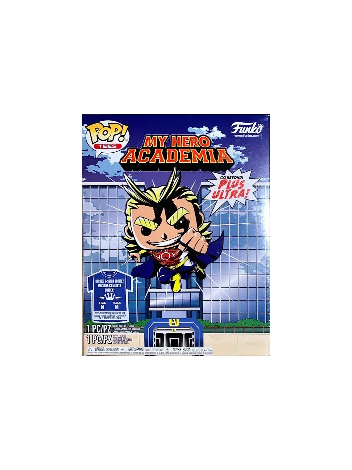 Comprar Funko Pop & Tee My Hero Academia All Might - Funko + Camiseta 