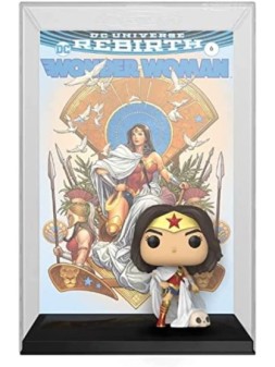Funko Pop! Comic Cover: Wonder Woman 80th - Wonder Woman (Rebirth) On Throne de Funko en Funko Pop | La Cueva Roja