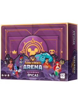 Disney Sorcerers Arena Alianzas Épicas de USAopoly en Juegos de Tablero | La Cueva Roja