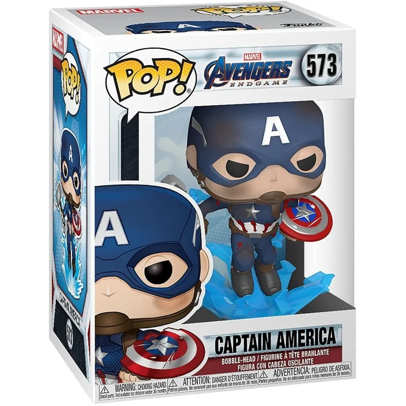 Comprar Funko POP! Marvel: Captain America with Broken Shield & Mjölni