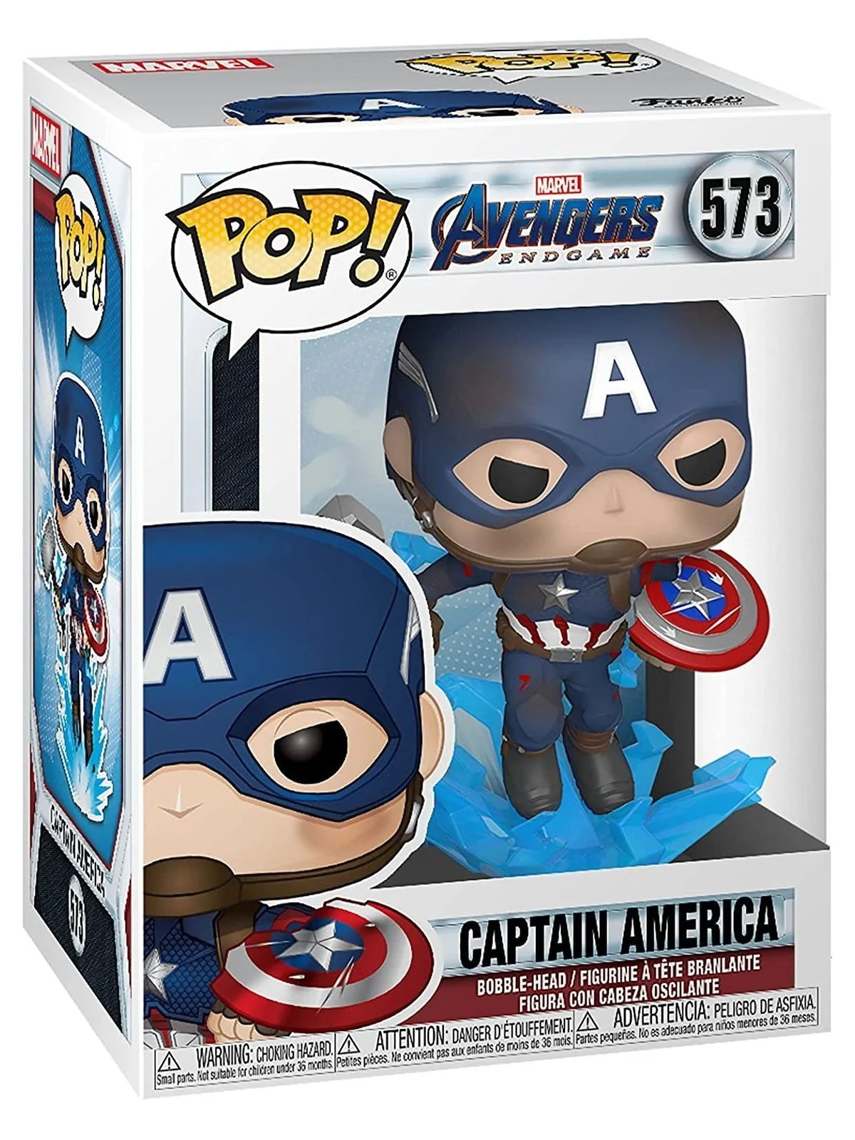 Comprar Funko POP! Marvel: Captain America with Broken Shield & Mjölni