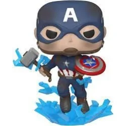 Compra Funko POP! Marvel: Captain America with Broken Shield & Mjölnir