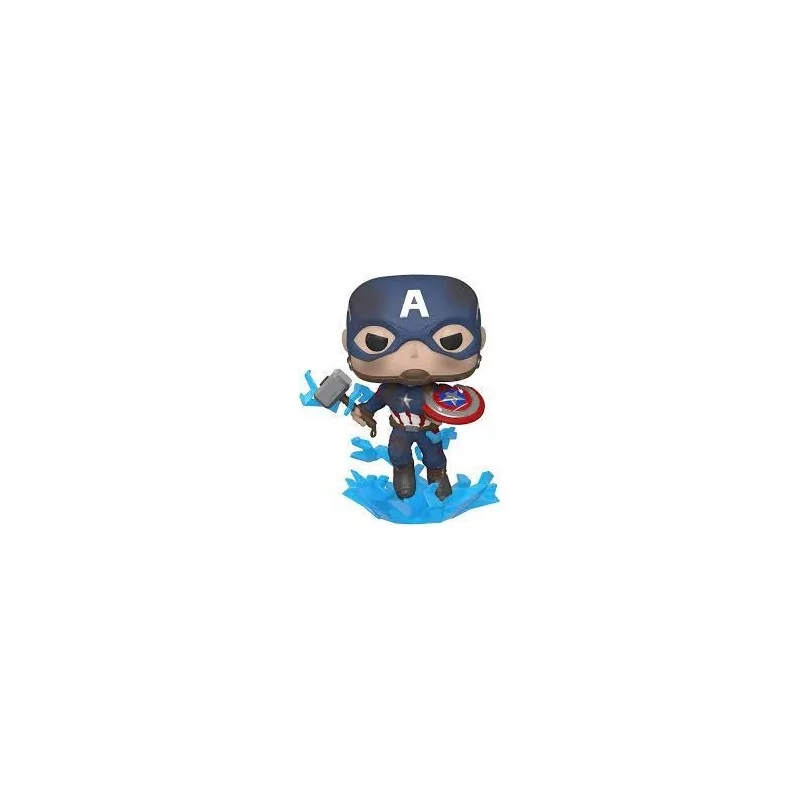 Compra Funko POP! Marvel: Captain America with Broken Shield & Mjölnir