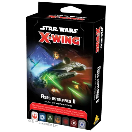 Comprar SW X-Wing: Ases Estelares II Pack de Refuerzos barato al mejor