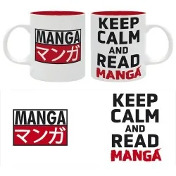 Compra Taza Keep Calm and Read Manga Asian Art - 320 ml de ABYSSE al m