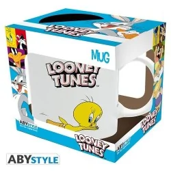 Compra Taza Looney Tunes Piolin y Silvestre 320 ml de ABYSSE al mejor 