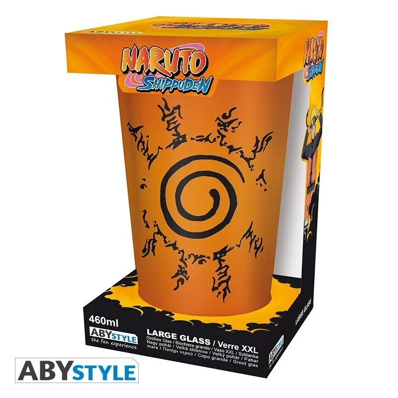 Compra Vaso XXL Naruto Shippuden Konoha & Sello 400 ml de ABYSSE al me