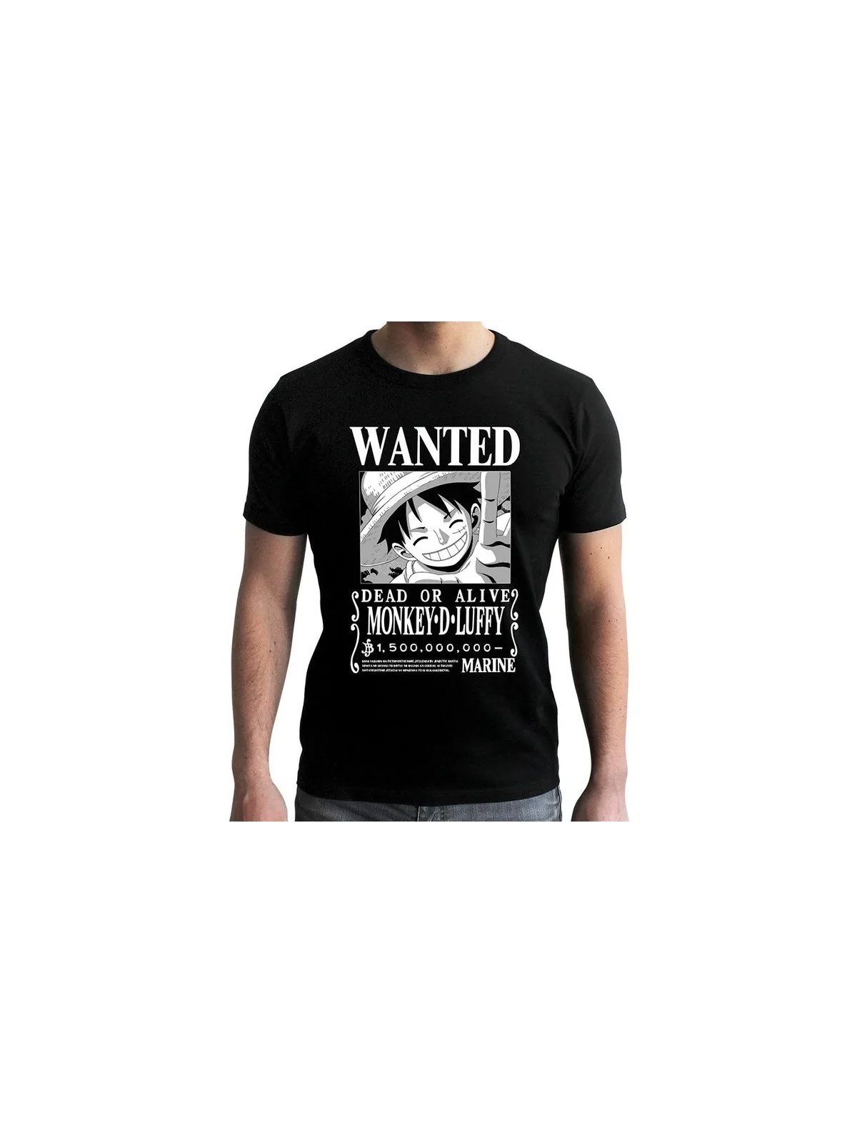 Comprar Camiseta One Piece Wanted Luffy barato al mejor precio 19,99 €