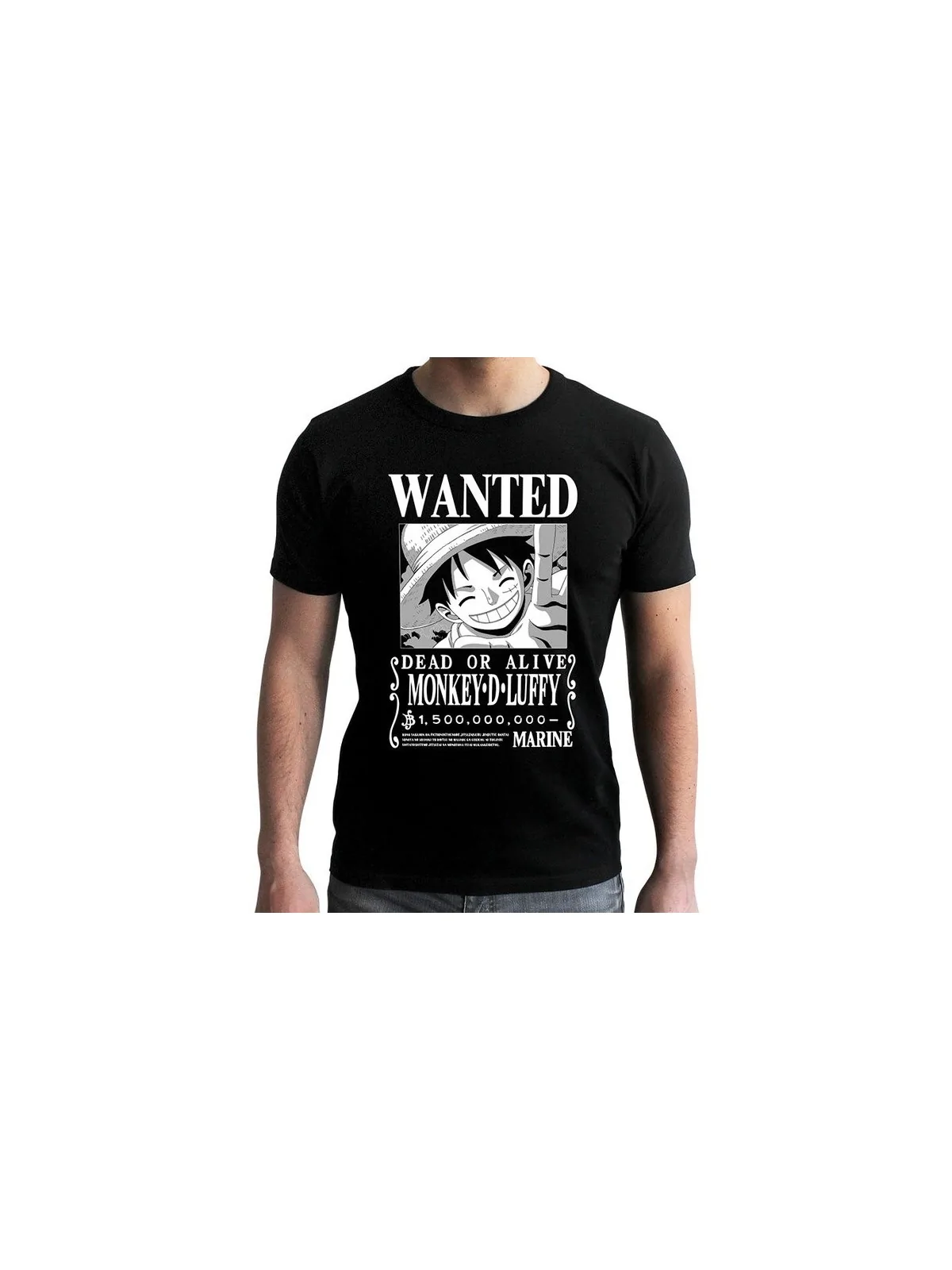 Compra Camiseta One Piece Wanted Luffy de ABYSSE al mejor precio (19,9