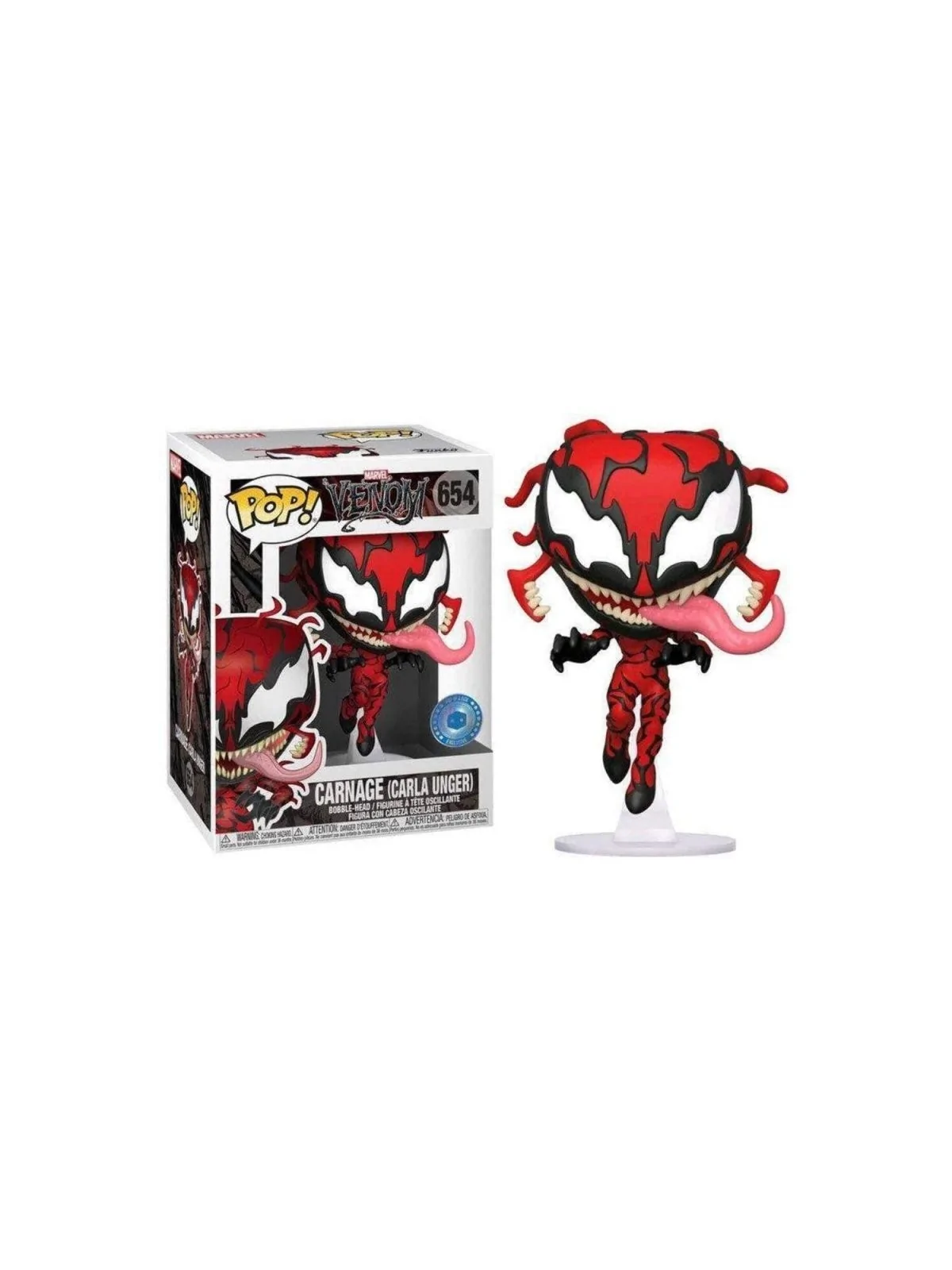 Comprar Funko POP! Marvel Venom Carnage Carla Unger (654) barato al me