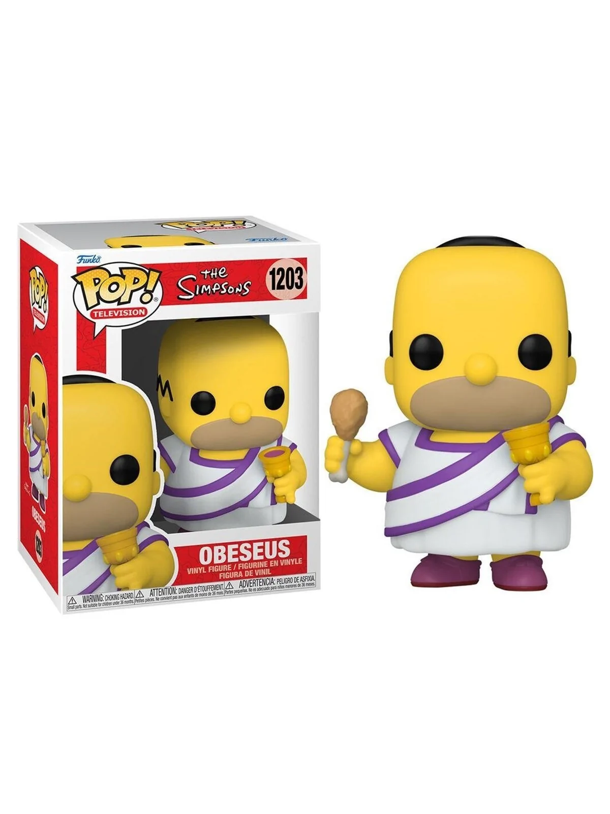 Compra Funko POP! Animacion The Simpsons Homer como Obeseus (1203) de 