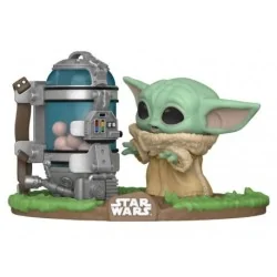 Compra Funko POP! Star Wars Mandalorian Baby Yoda con Tarro Huevos (40